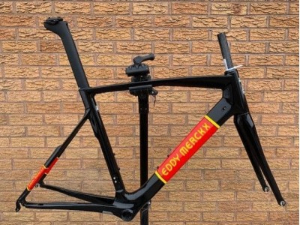 Eddy Merckx San Remo 76 Carbon Road Bike Frameset Frame & Fork - Retro Colour