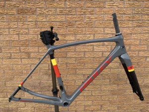 Ridley Kanzo Speed Carbon Gravel / Road Bike Frameset Grey