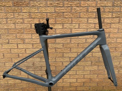 Ridley Grifn Carbon Gravel / Road Bike Frameset Grey - X-Small